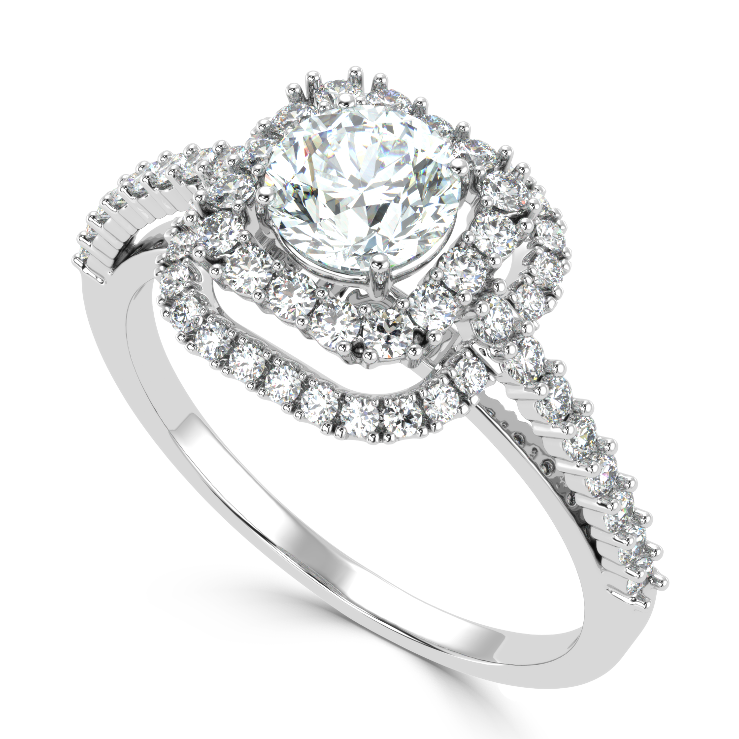 Buy 1.14Ct G VS1 Natural Diamond Ring | SolitaireKart